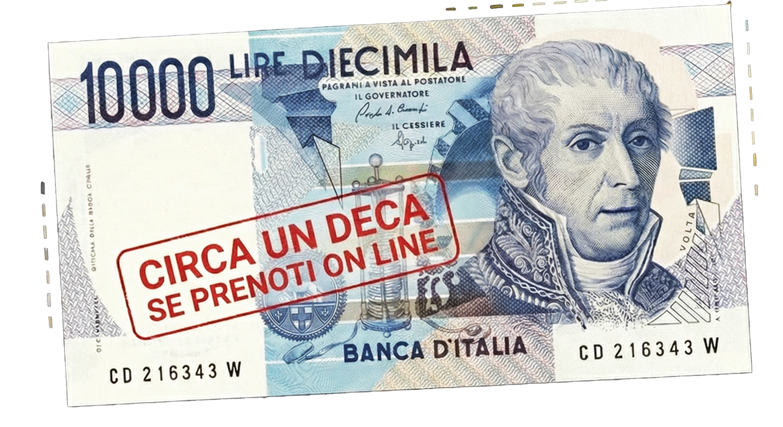 Biglietto valido per una notte indimenticabile